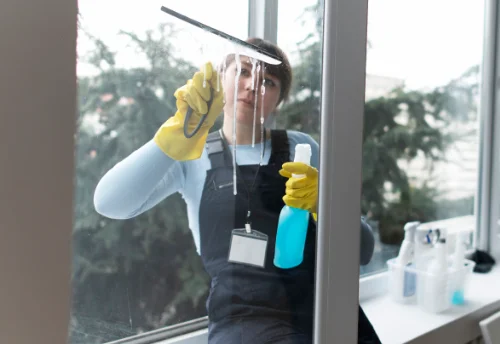 Nettoyage de vitres intérieures et extérieures à Tournay